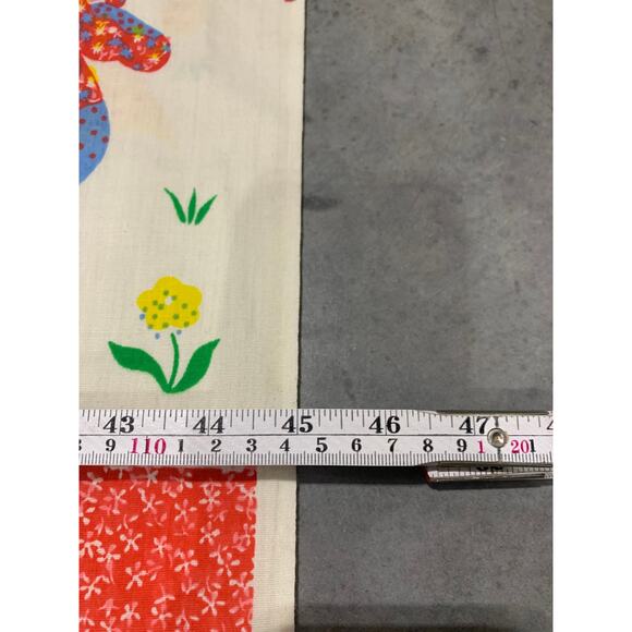 Cute Animals, Fabric Sheet, Patchwork Design, Springs Mills Inc, Soft, Cozy, - Picture 4 of 4